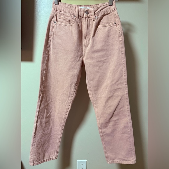 Dynamite High Rise Pink Jeans - Picture 5 of 7